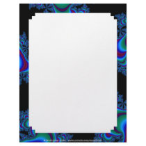 Fractal S~08 Custom Letterhead 01 - 8.5" x 11"