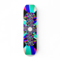 Fractal Scatebord skateboards by annatomova Fractal Scatebord skateboards