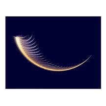 Fractal Shofar Postcards