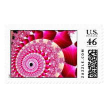 Fractal snail stamp
