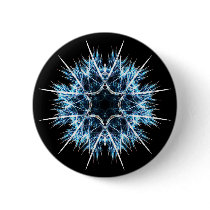 Fractal snowflake pin