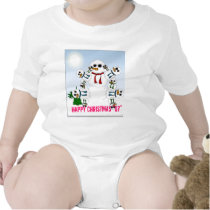 fractal_snowman, happy christmas "07" t-shirts by zeroknight fractal_snowman, happy christmas "07" t-shirts
