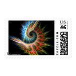 Fractal Spiral 01 Stamp
