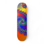 Fractal Spiral: Custom Skateboard