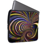 Fractal Spiral Designed  (13") Electronics Bag Computer Sleeves