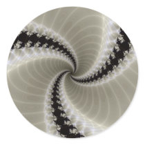 Fractal Spiral Sticker by Gilliand_Photo Fractal Spiral Sticker