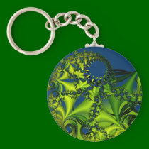 Fractal Spiral ver. 1 keychains
