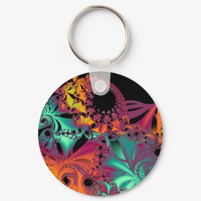 Fractal Spiral ver. 2 Key Chain by csim_83