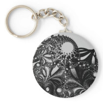 Fractal Spiral ver. 3 Keychain