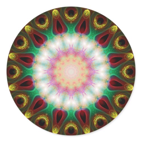 Fractal Stars #5 Sticker sticker