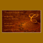 Fractal Sundial Standard Card business cards