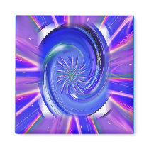 fractal swirl magnet by design_girl fractal swirl magnet