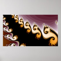 Fractal Swirl Print