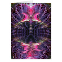Fractal Temple Card