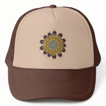 Fractal Thanksgiving Flower Hat