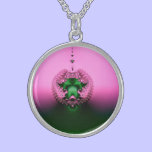 Fractal "Topaz and Emerald" Necklace necklaces