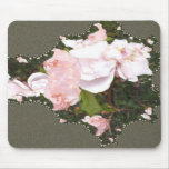 Fractal Trace of Heaven on Earth Rose mousepads