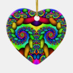 Fractal Tree of Life Christmas Ornaments