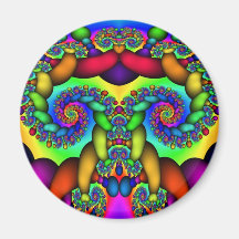 Fractal Tree of Life Magnets