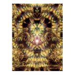 Fractal Tree Spiritual Psychedelic Poster