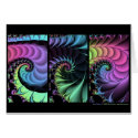 Fractal Triptych #1 cards by eyebalm Fractal Triptych #1 cards
