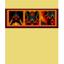 Fractal triptych t-shirts by fractalART Fractal triptych t-shirts