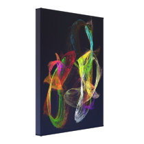 Fractal - Tropical Fish canvas prints