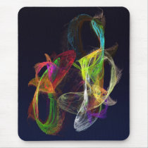 Fractal - Tropical Fish mousepads