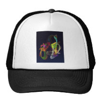 Fractal - Tropical Fish hats