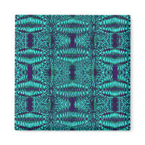 fractal turquoise magnets
