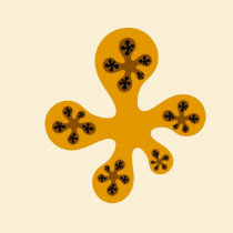 Fractal Walker t-shirts