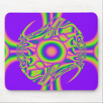 Fractal Warp Purple Green Psychedelic