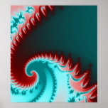 Fractal Wave Print