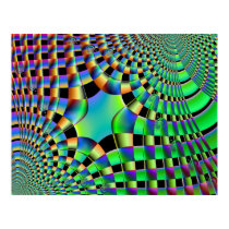 Fractal Weave Poster posters