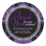 Fractal Web Business Thank You Sticker