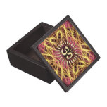 Fractal Webs of Gold Aum Premium Gift Box