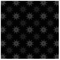 Fractal Wheel Pattern. Black and Gray Circles. Photo Cutouts