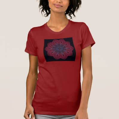 Fractal (Winter Blossom XZK) Women&#39;s T-Shirt