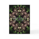 fractal wreath Card