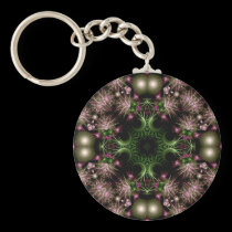Fractal Wreath Keychain