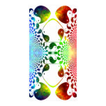 Fractal Yin Yang Mirror Print