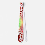 Fractal Yin Yang: Red Neckwear
