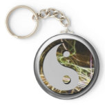 Fractal YingYang Keychain