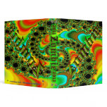 Fractal Zombie Custom 1.5" 3 Ring Binder