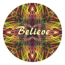 FractalArts : Believe stickers by webgrrl FractalArts : Believe stickers