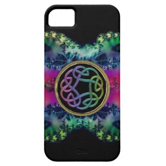 Fractalicious Celtic Rainbow Knot Design iPhone 5 Cover