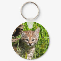 Fractalius Bobcat keychains