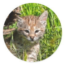 Fractalius Bobcat stickers