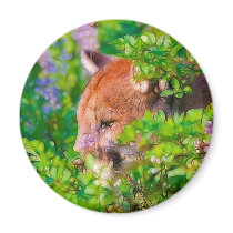 Fractalius Cougar magnets by luv2wander Fractalius Cougar magnets