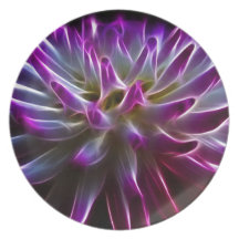 Fractalius Dahlia Plate